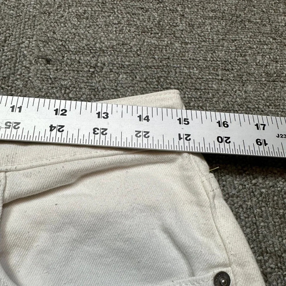 Everlane The Curvy Cheeky Jean in White Size Women's 30 Regular - Picture 3 of 7